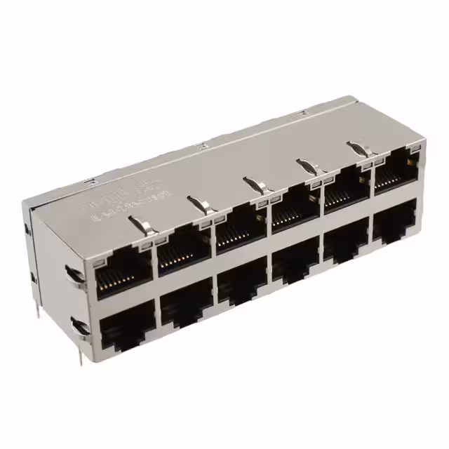 0863-2X6R-54-F Bel Fuse Inc.  Jack di connessione modulari con magneti